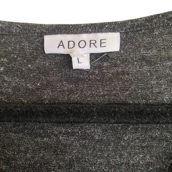 ADORE Knit Dress Aztec Coastal Cowgirl Patchwork Long Sleeve Southwest Large - Picture 3 of 12